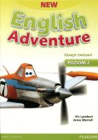 Okładka książki English Adventure New 2 WB + CD PEARSON