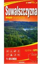 Okładka książki Euromapa Suwalszczyzna 1:85 000