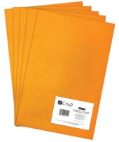Opakowanie Filc poliestrowy A4 5 sztuk dark yellow