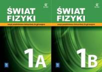 Okładka książki Fizyka GIM Świat Fizyki cz.1A/ 1B ćw.