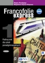 Okładka książki Francofolie express 1 Podręcznik z płytą CD