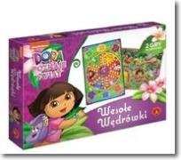 Okładka książki GRA 2 W 1 CHIŃCZYK + WYŚCIG MAXI - DORA POZNAJE ŚWIAT