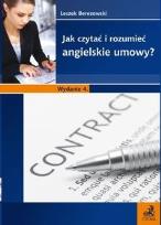 Okładka książki Jak czytać i rozumieć angielskie umowy?
