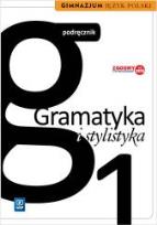 Okładka książki J.Polski GIM 1 Gramatyka i Stylistyka WSiP
