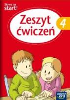 Okładka książki J.Polski SP 4 Słowa na Start ćw. NE