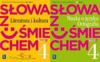 Okładka książki J.Polski SP 4 Słowa z uśmiechem literatura..,nauka