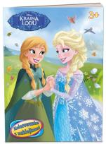 Okładka książki Kraina lodu. Kolorowanka z naklejkami