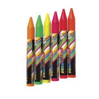 Opakowanie Kredka świecowa Fluo trójkątna 6 kolorów