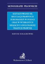 Okładka książki Kształtowanie się regulacji prawnych zgromadzeń w Polsce oraz w wybranych krajach o anglosaskiej tradycji prawnej