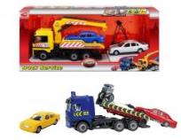 Opakowanie Laweta niebieska z 2 samochodami