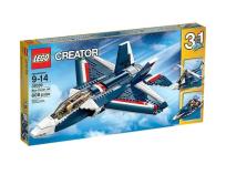 Okładka książki Lego Creator Błękitny odrzutowiec