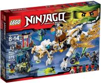 Okładka książki Lego Ninjago Smok mistrza Wu