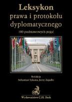 Okładka książki Leksykon prawa i protokołu dyplomatycznego