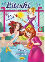 Okładka książki Literki od A do Z Wesołe księżniczki