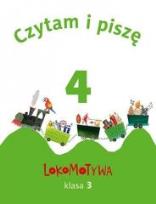 Okładka książki Lokomotywa 3 Czytam i piszę cz. 4