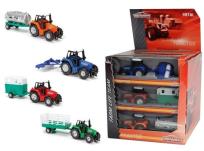 Opakowanie Majorette Traktor z przyczepą, 4 rodzaje