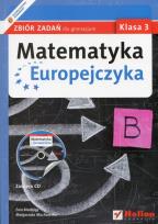 Okładka książki Matematyka Europejczyka 3 Zbiór zadań z płytą CD