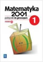 Okładka książki Matematyka GIM 1 2001 Podr. WSiP