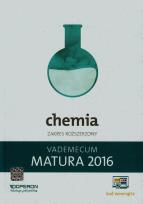 Okładka książki Matura 2016 Chemia Vademecum Zakres rozszerzony