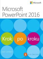 Okładka książki Microsoft PowerPoint 2016 Krok po kroku