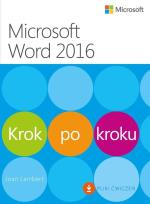 Okładka książki Microsoft Word 2016 Krok po kroku