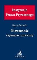 Okładka książki Nieważność czynności prawnej