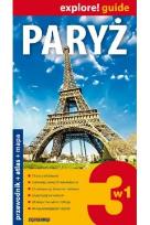 Okładka książki Paryż 3w1, przewodnik + atlas + mapa