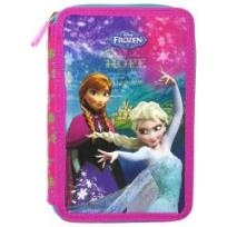 Opakowanie Piórnik z wyposażeniem 2-kom. Kraina Lodu  DERFORM