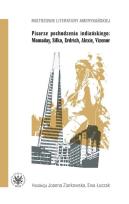 Okładka książki Pisarze pochodzenia indiańskiego Momaday Silko Erdrich Alexie Vizenor