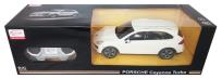 Opakowanie Porsche Cayenne zdalnie sterowane skala 1:24 białe