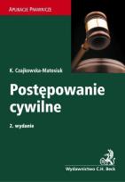 Okładka książki Postępowanie cywilne wyd. 2. Aplikacje prawnicze