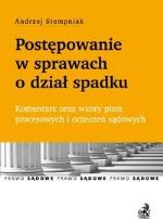 Okładka książki Postępowanie w sprawach o dział spadku...