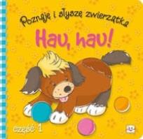 Okładka książki Poznaję i słyszę zwierzątka. Hau, hau!