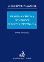 Okładka książki Prawna ochrona wolności sumienia i wyznania