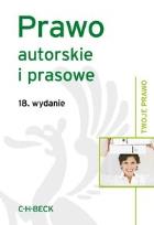 Okładka książki Prawo autorskie i prasowe