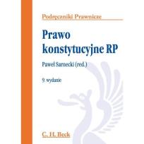 Okładka książki Prawo konstytucyjne RP