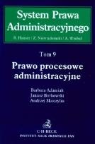 Okładka książki Prawo procesowe administracyjne t.9
