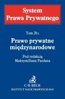 Okładka książki Prawo prywatne międzynarodowe System Prawa Prywatnego tom 20A