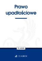 Okładka książki Prawo upadłościowe i naprawcze