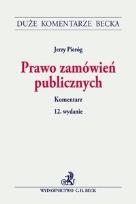 Okładka książki Prawo zamówień publicznych Komentarz