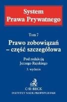 Okładka książki Prawo zobowiązań część szczegółowa t.7