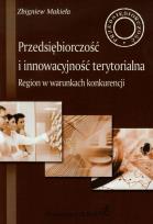 Okładka książki Przedsiębiorczość i innowacyjność terytorialna