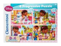 Opakowanie Puzzle 12+20+24+35 Klinika dla pluszaków