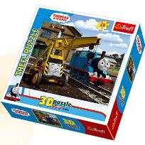 Opakowanie Puzzle 48 Tomek i Przyjaciele - Kamil 3D TREFL