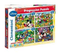 Opakowanie Puzzle Myszka Miki 12+20+24+35