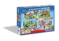 Opakowanie Puzzle Myszka Miki 20+60+100+180