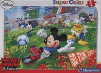 Opakowanie Puzzle ramkowe Mickey sport Piłka nożna 15