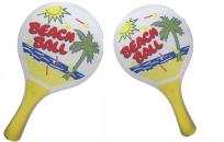 Opakowanie Rakietki plażowe żółte