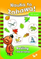 Okładka książki Rośliny i zwierzęta. Nauka to zabawa!