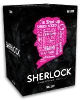 Opakowanie Sherlock. Wydanie kompletne. Seria 1-3 + Dodatki (10 DVD Box)